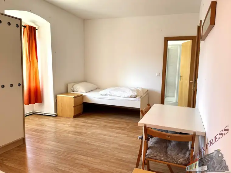 1 Zimmer Apartment mit 1 Bett mit Dusche und WC in Fischamend 420,-- Euro monatliche Pauschale sofort verfügbar