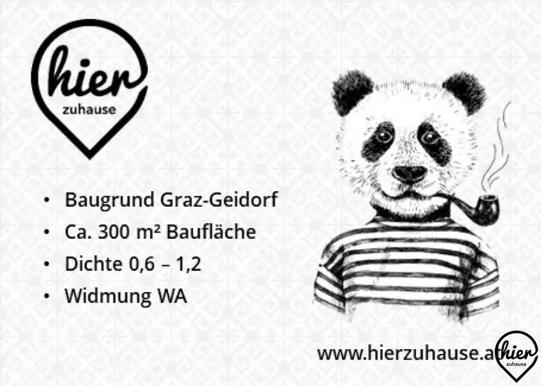 Graz Geidorf: Grundstück | 300 qm | 0,6-1,2 (WA)
