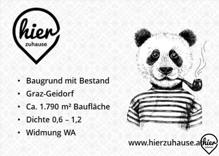 Graz Geidorf: Projektliegenschaft | 1.790 qm | Dichte 0,6-1,2 (WA)