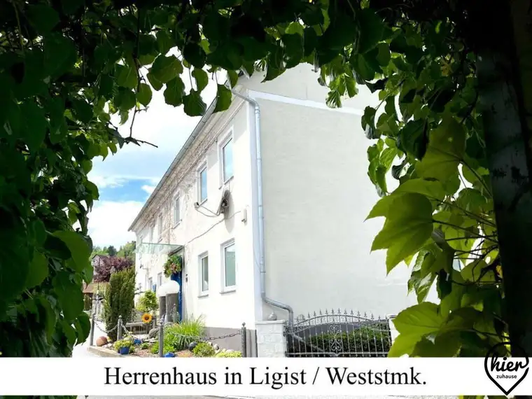 * Top-Lage Ligist: Traumhaftes Herrenhaus mit dzt. 4 Wohneinheiten und weiteren Grundstücken *