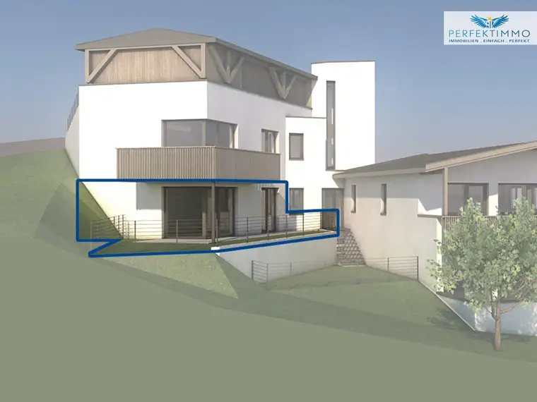 Neubau: Wohnen mit Rifflerblick - Gartenwohnung Top 5 - wohnbaugefördert!