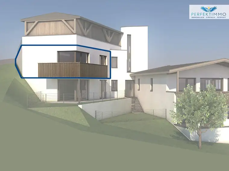 Neubau: Wohnen mit Rifflerblick - 2-Zimmer-Wohnung Top 7 - wohnbaugefördert!