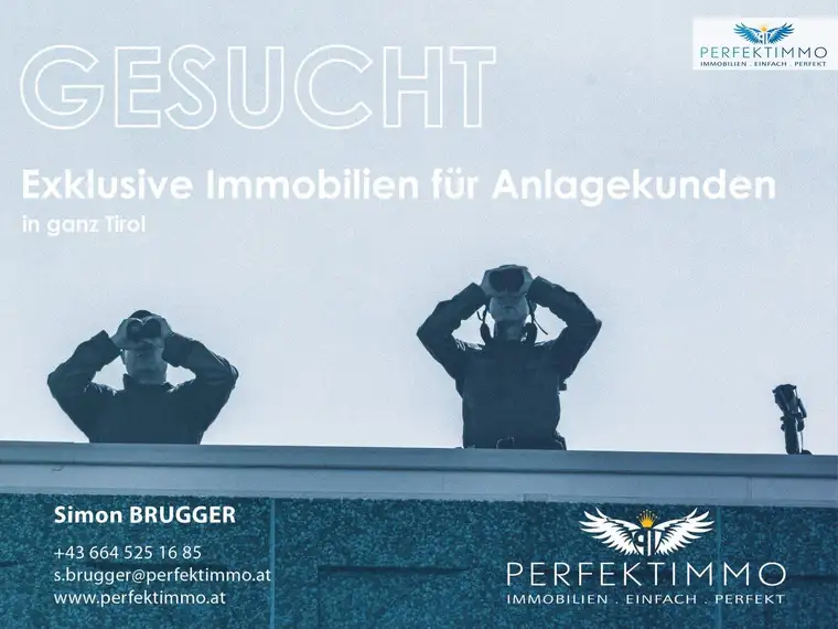 Exklusive Immobilien für Anlagekunden gesucht