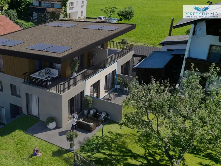Hochwertiger, sonniger Neubau als Anlagehit: Gartenwohnung Top W02
