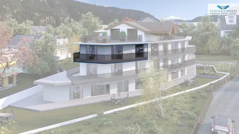 Top 16: Exklusive 3-Zimmer-Neubauwohnung mit tollem Westbalkon
