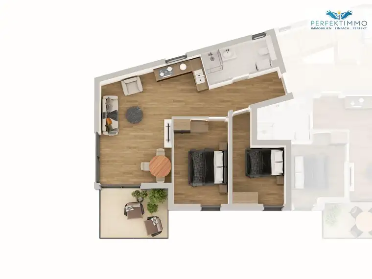 Großzügige 3-Zimmer-Neubauwohnung mit ca. 9 m² Balkon