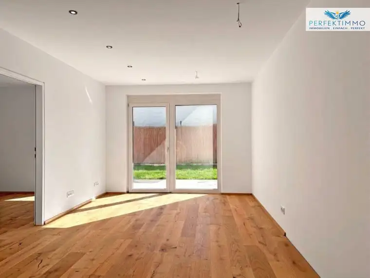 Neubau: 2-Zimmer-Wohnung mit Terrasse und Garten Top 2