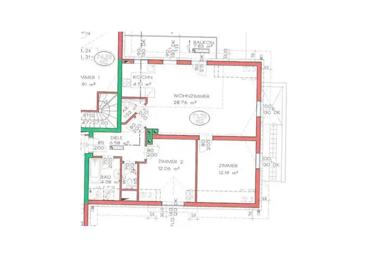 Geförderte 3-Zimmerwohnung