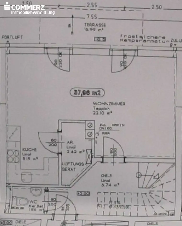 Geförderte Maisonettewohnung