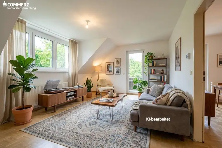 Geförderte Wohnung mit Balkon