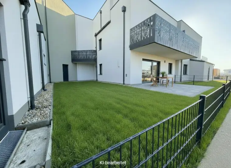 3-Zimmer-Wohnung + 98 m² Garten