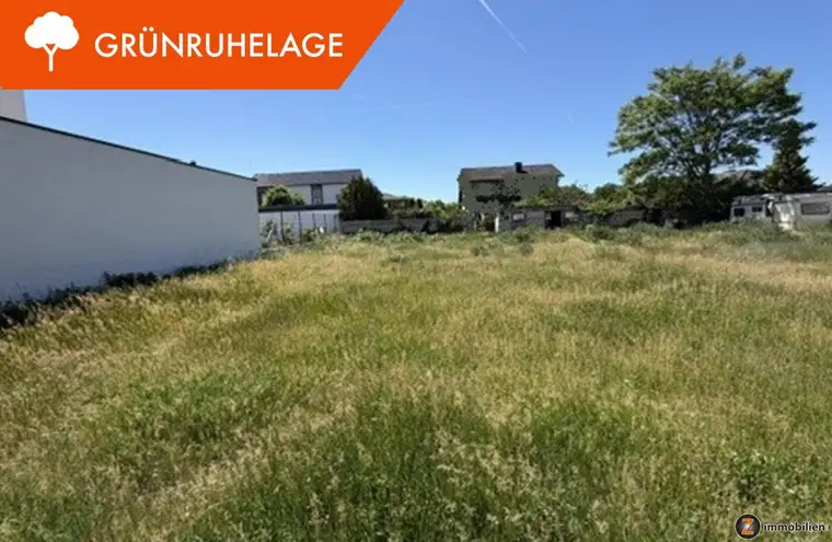 Sollenau: 838 m² Baugrundstück in Grünruhelage mit idealen Abmessungen