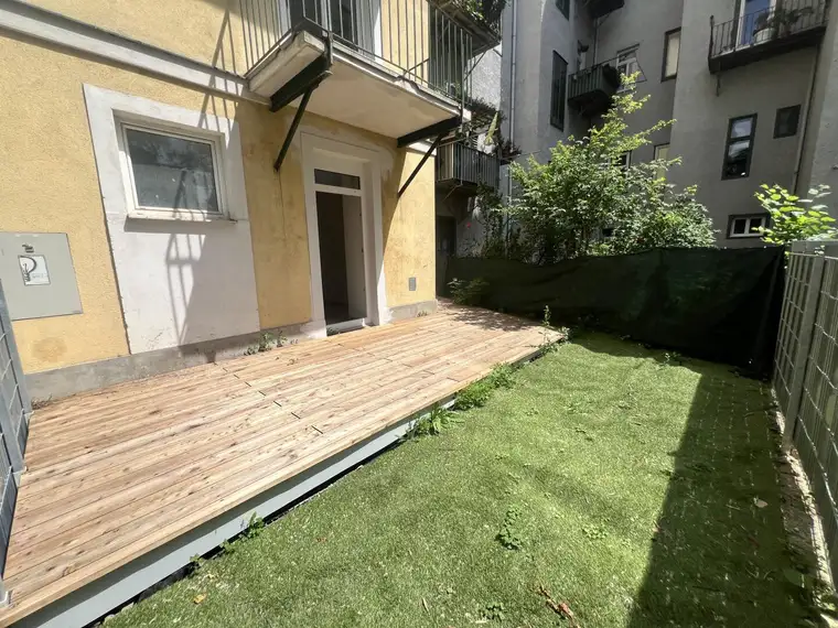 Körösistraße, NEU errichtete Eigentumswohnung mit Garten, ​​​​​​​Gewerbe/Ordination möglich, TP Top 1c