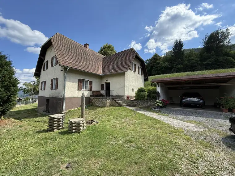 Übelbach, Wohnhaus zum sanieren mit großem Grundstück in Grünlage