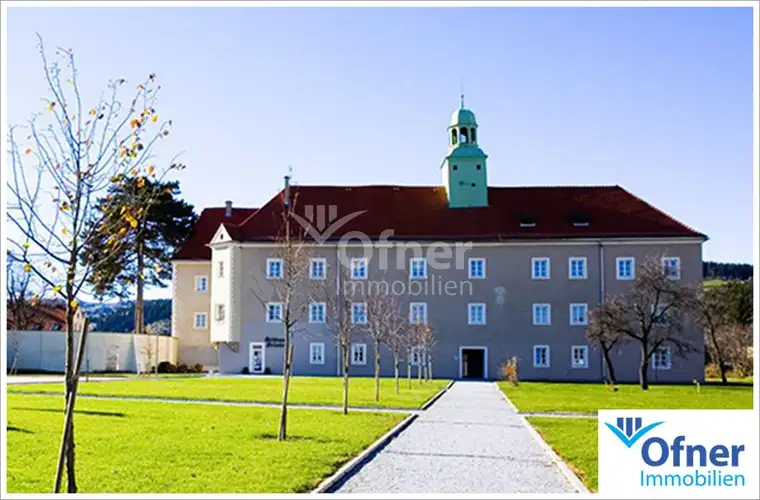 Exklusiv Wohnen im Schloss Maria Lankowitz: tolle Erdgeschoßwohnung