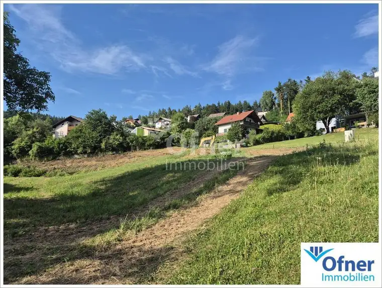 Grundstück mit Aussichtslage in Bärnbach