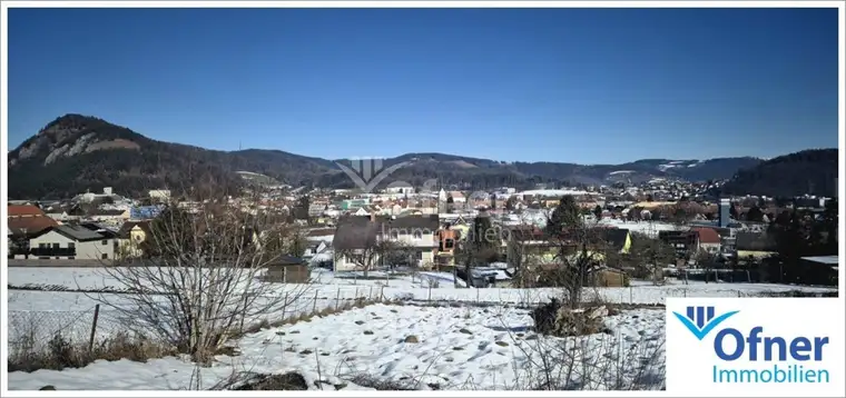 Baugrundstück mit Aussicht