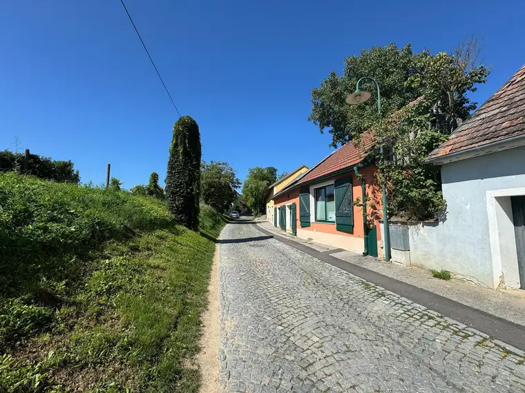 Weinkeller in idyllischer Kellergasse