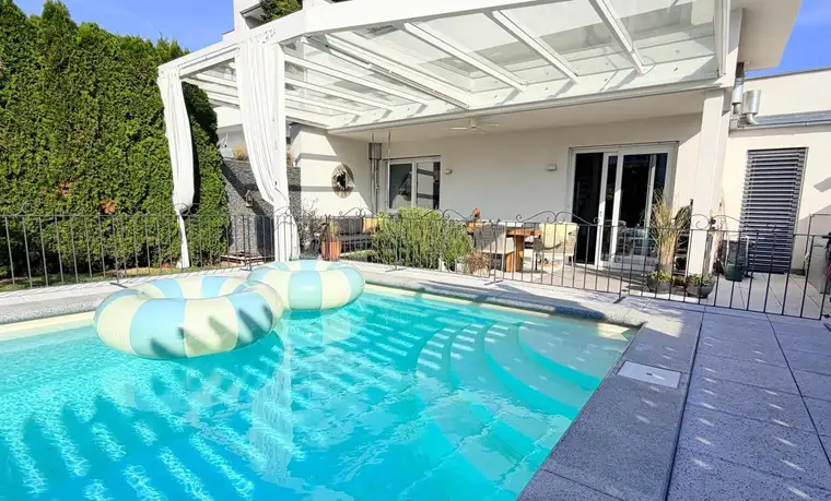 Garten - Maisonette mit Pool