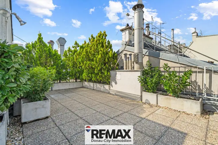 "Rooftop Terrace on Krugerstraße!"