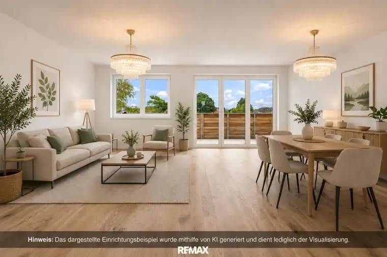 "Provisionsfrei für den Käufer - Dachgeschoss 3 Zimmer- mit Balkon"