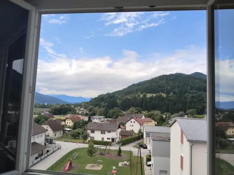 sonnige Wohnung 70m², barrierefrei, 3 Zimmer, Garage, Brückl Zentrum