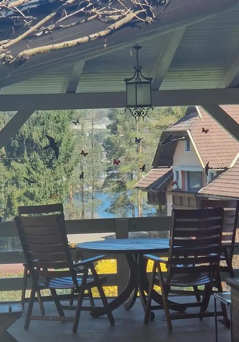Wörthersee Velden Top Lage Haus mit Seeblick und schönem Garten