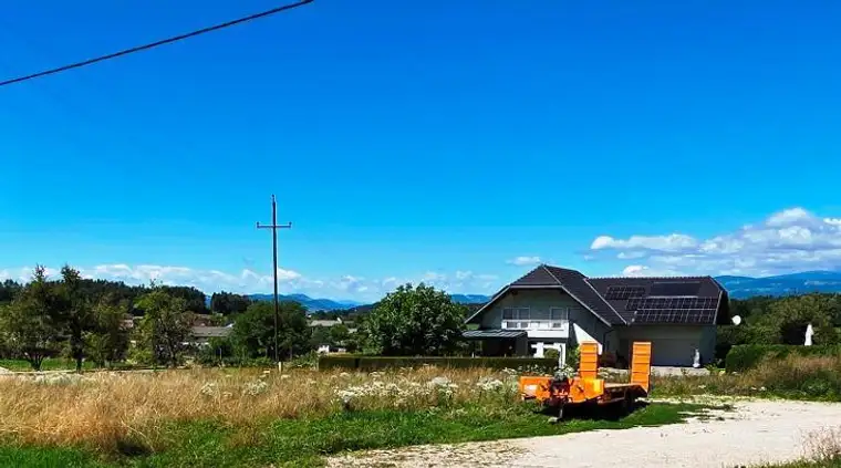 Sonniges Baugrundstück mit 1.200 m² in Jaunstein - Globasnitz