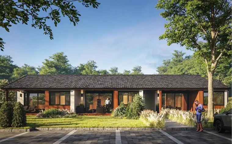 Moderne Reihenhausanlage mit Garten in Tainach