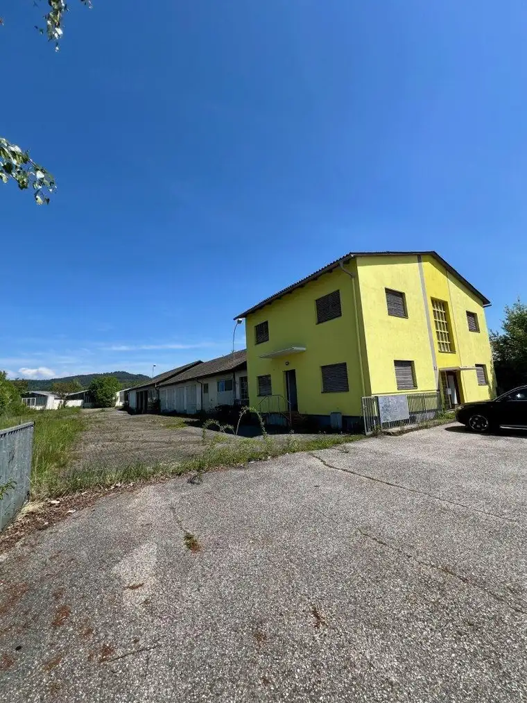 Gewerbegrundstück 7231m² mit Altbestand in Welzenegg