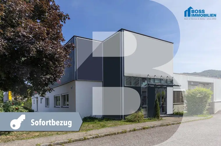 Linz Industriezeile | 107 m² Büro + 150 m² beheizbares Lager + 100 m² Außenlager