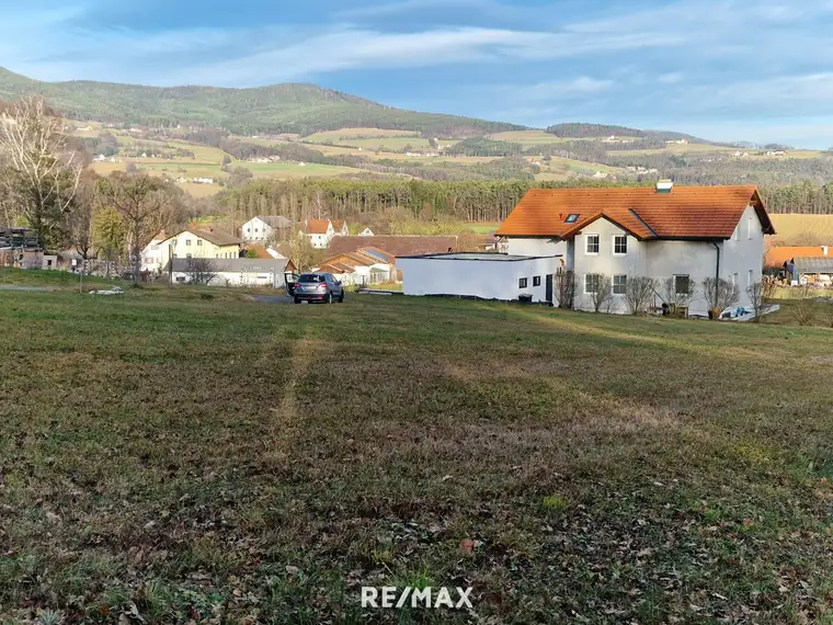 Baugrund mit Fernsicht.