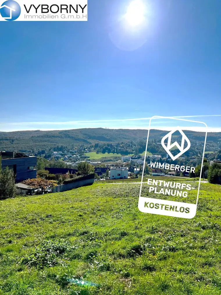 Gablitz / Südhang - EIN Traumgrundstück VIELE Möglichkeiten *kostenlose Wimberger Entwurfsplanung*