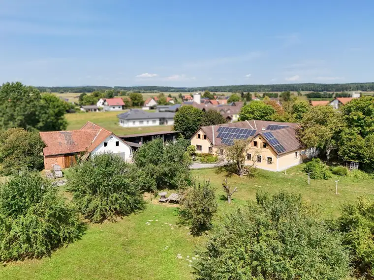 Großer Vierseithof mit Nebengebäude in schöner Stadtrandlage auf rund 6.250 m² Grund