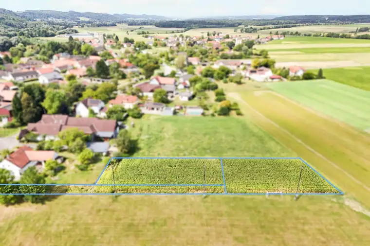 Altenmarkt bei Fürstenfeld: Zwei Sonnige Baugrundstücke in schöner Siedlungsrandlage