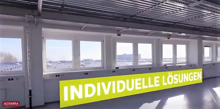 Rarität - 1400 m² Bürofläche auf einer Ebene