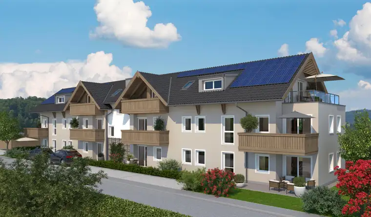 Neubau 2-Zimmerwohnung provisonsfrei Thalgau Unterdorf