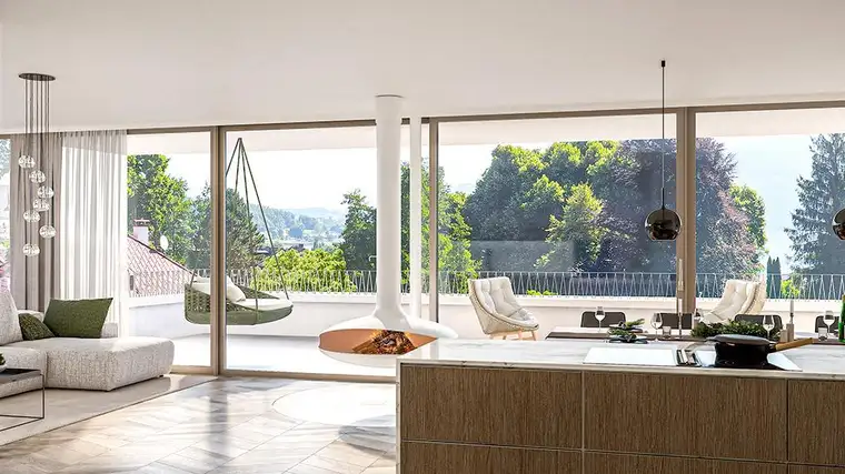 Altmünster: DAS Penthouse am Schlosspark