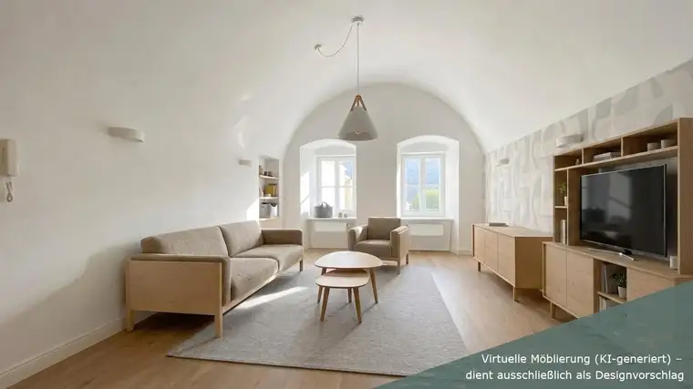 MIETE: Großzügige 3-Zimmer-Wohnung im Zentrum der historischen Stadt Radstadt - Ski amadé