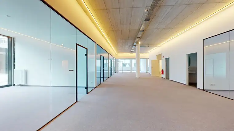MIETE/Neubau: Exklusive &amp; hochwertige Geschäftsflächen im neuen Wissenspark in Puch-Urstein - Erstbezug
