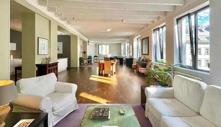 Sonniger 185m² Loft in Industriegebäude (mit Garagenoption)