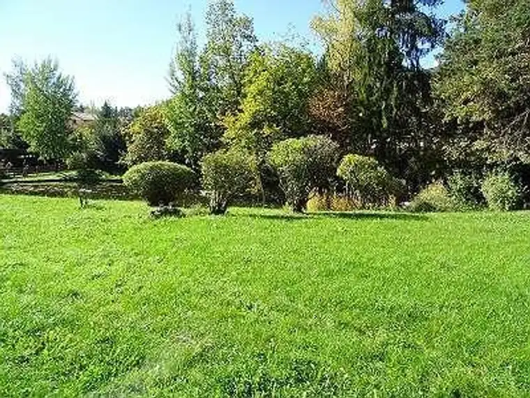 EINMALIGER BAUGRUND mit HERRLICHEN TEICH (Quellwasser) in MARIATROSTER RUHE- &amp; SONNENLAGE !!!