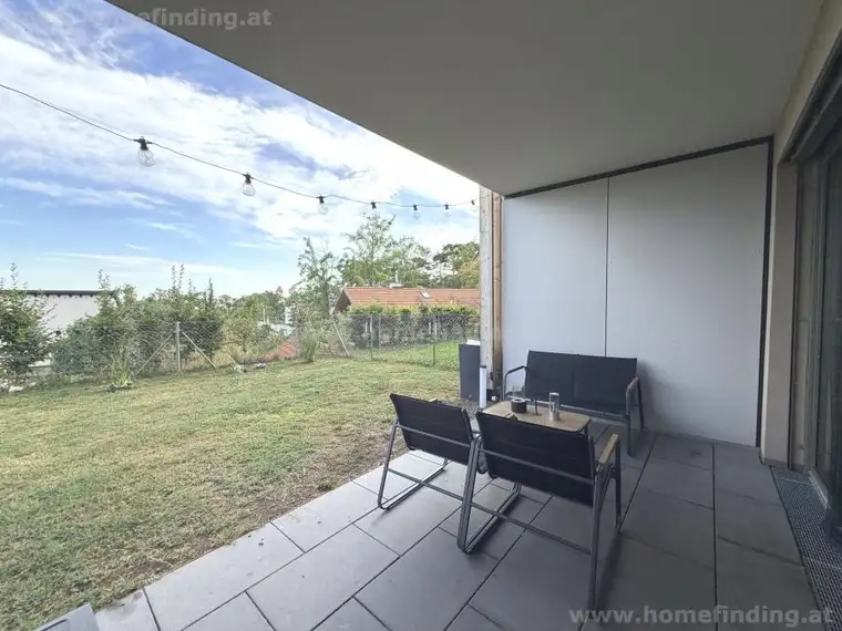 südseitige Gartenwohnung, 2 Zimmer, Garage möglich I befristet