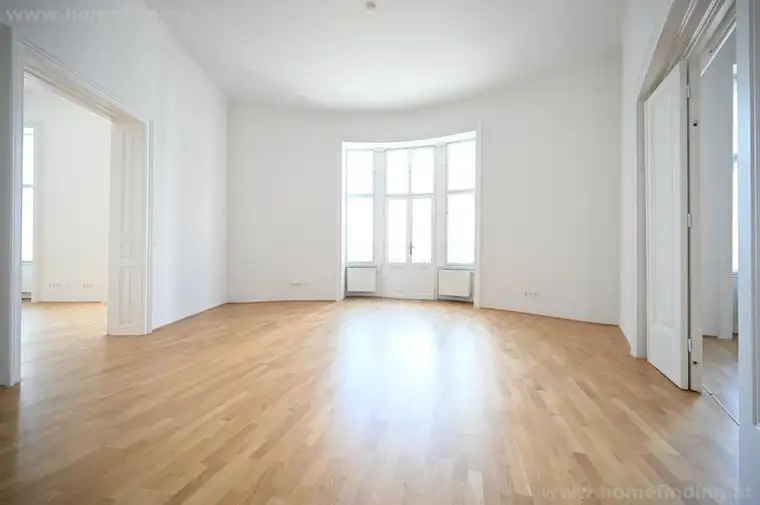 helle 3-Zimmer-Altbauwohnung für Familien oder Expats - nahe Lycee I 134 m² I Klopfbalkon