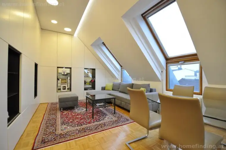 expat flat I möblierte Terrassenwohnung beim MOTTO, mit Wienblick
