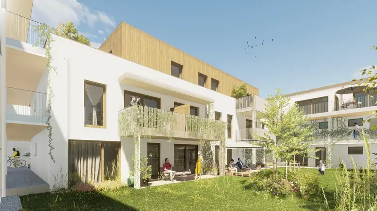 Großzügige 3-Zimmer-Wohnung mit Balkon und Gartenanteil - zu kaufen in 2340 Mödling