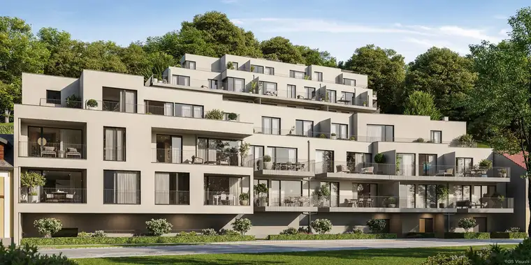 Südseitige Balkonwohnung in Grünruhelage - zu kaufen in 2391 Kaltenleutgeben