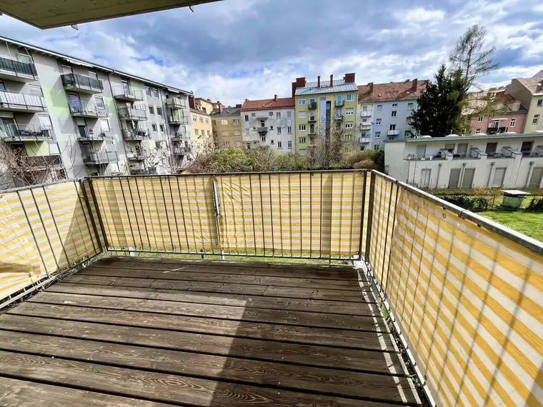 Tolle 2-Zimmer-Wohnung mit Balkon- in der Nähe des Hbf Graz- zu mieten!