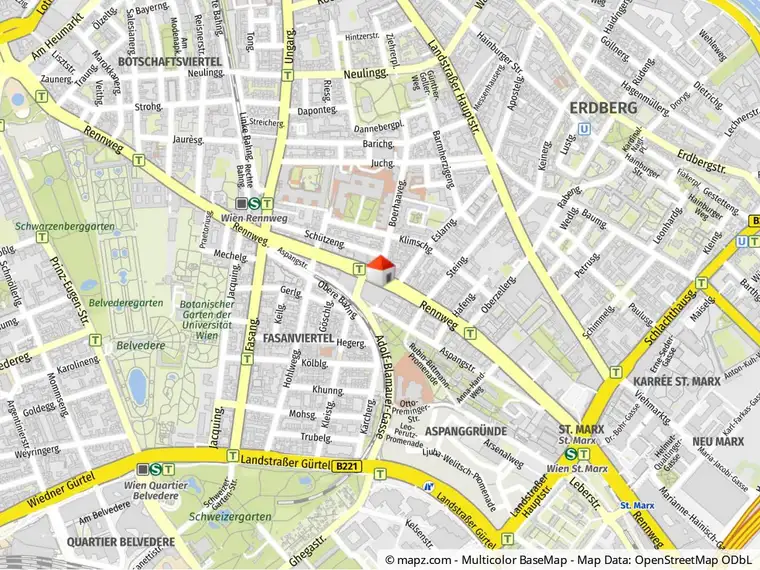 Garagenplätze am Rennweg - Nähe Kleistgasse - zu mieten