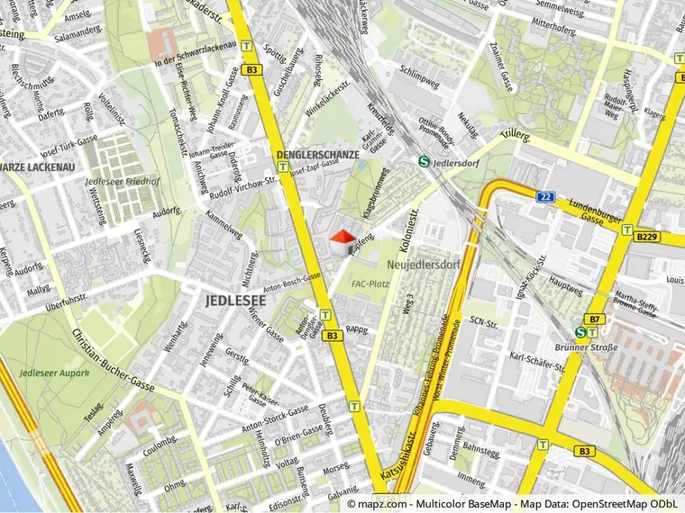 Garagenplätze in der Hopfengasse - Nähe Prager Straße - zu mieten